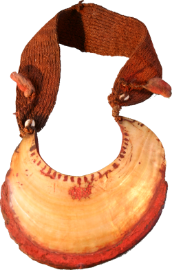 A lovely shell pendant, Sepik, Papua New Guinea
