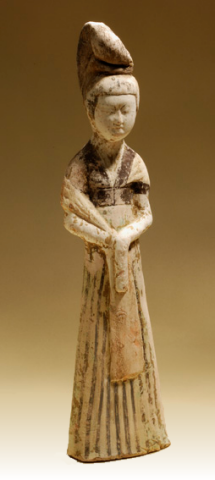 A court lady, early Tang 7th century AD